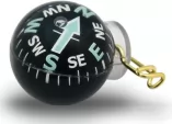 Coghlans Pin-On Compass - CGN8268