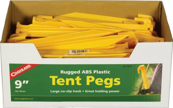 Coghlans Tent Pegs ABS 9in 100pk CGN9310