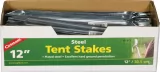 Coghlans Steel Tent Stakes 12in 50pk - CGN9813