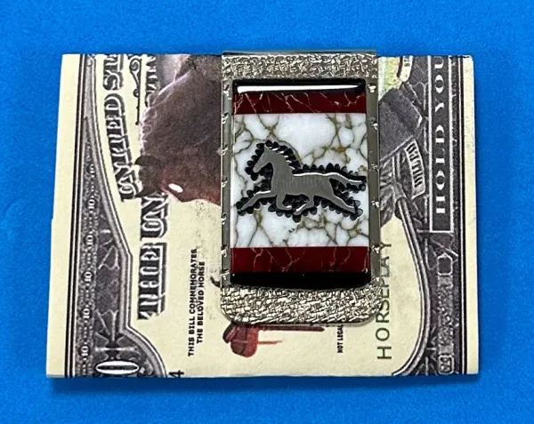 Collectors Corner Brian Yellowhorse Money Clip CH123