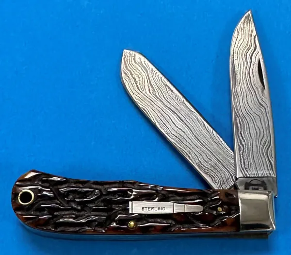 Remington Remington Damascus Trapper knives CH134