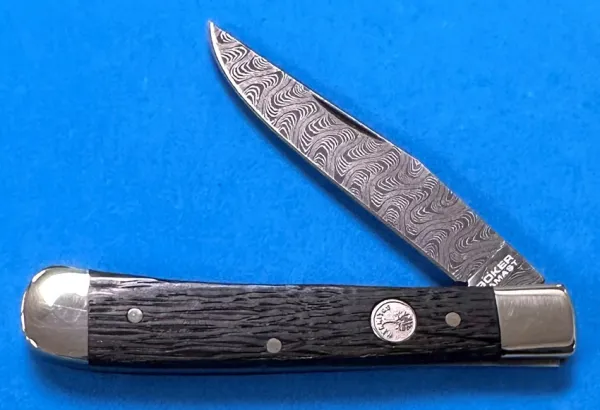 Boker Boker Damascus Trapper knives CH153