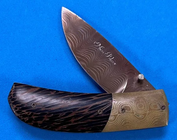 Collectors Corner Nico Pelzer Custom Linerlock CH157