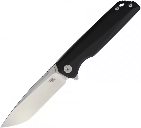 CH Knives Linerlock Black G10 CH3507B