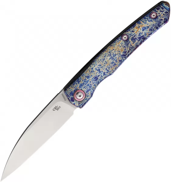 CH Knives Framelock Titanium CH3550BL