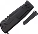 Chaves Knives Kickstop Framelock Tanto Blk CHAV005