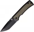 Chaves Knives Kickstop Framelock Tanto Grn - CHAV006