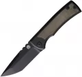 Chaves Knives Kickstop Framelock Tanto Grn - CHAV008