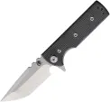 Chaves Knives T.A.K. Linerlock SW Blk Tanto - CHAV14239