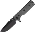 Chaves Knives T.A.K. Linerlock PVD Blk DP - CHAV14240