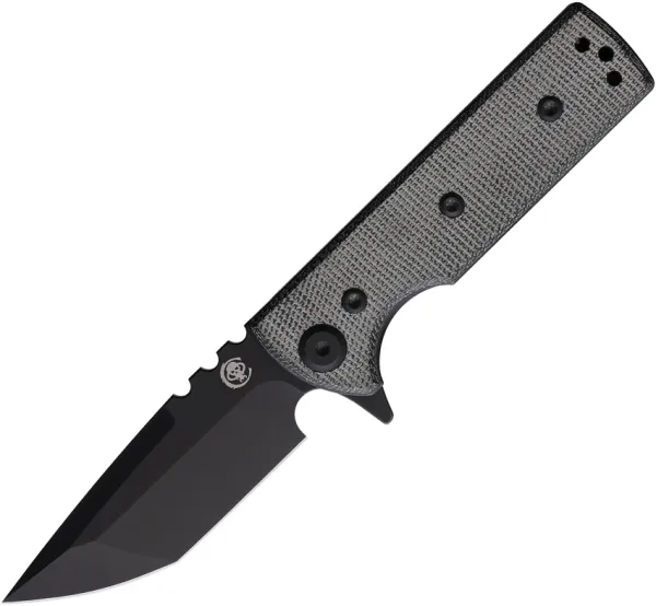 Chaves Knives T.A.K. Linerlock PVD Blk Tanto CHAV14241