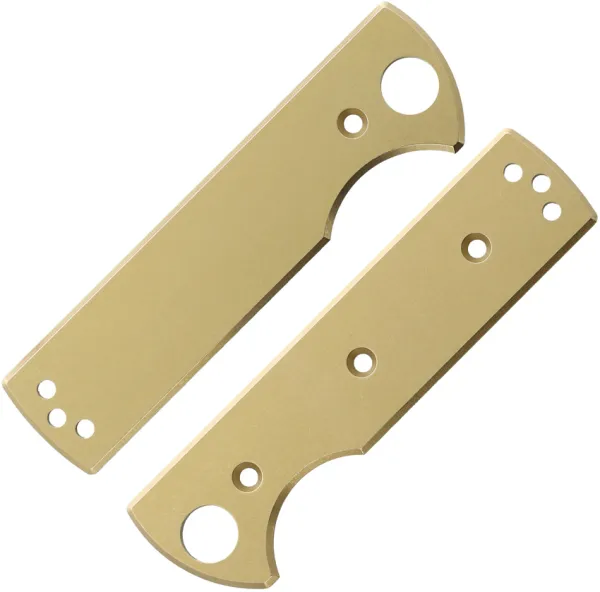 Chaves Knives Blue Label T.A.K. Scales Brass CHAV14283