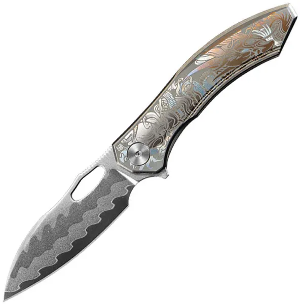 CH Knives Cupra Framelock Silver CHCUPRASL