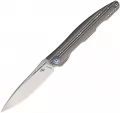 CH KNIVES Journey Framelock Gray M390 - CHJGR