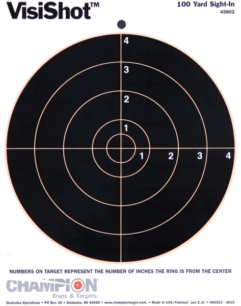 Champion Visicolor Target Circle 8