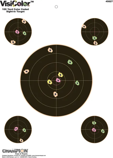 Champion Visicolor Sight In 10 Pk CHP45827
