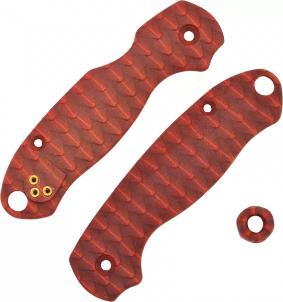 Chroma Scales Para 3 Handle Scales Red CHR10031318