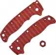 Chroma Scales AD20.5 Handle Scales Red - CHR10051318