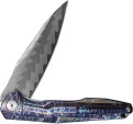 CH Knives Wartex Framelock Flame Ti CHWARTEXBL
