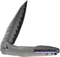 CH Knives Wartex Framelock Silver Ti CHWARTEXSL