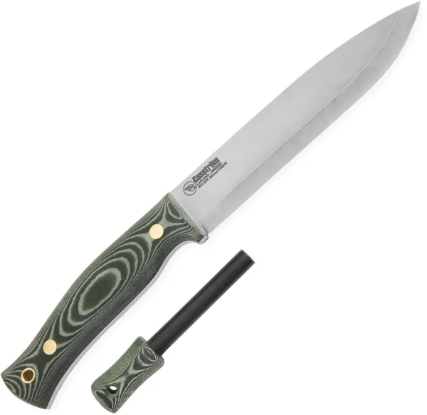 Casstrom No 14 SFK Green Micarta CI13423