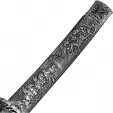 Art Gladius Katana Silver Engraved swords CI178