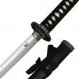 Art Gladius Wakizashi Crane Tsuba swords CI193