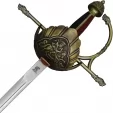 Art Gladius Musketeer Sword Brass swords CI275