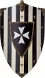 Art Gladius Hospitaliers Wooden Shield - CI877
