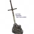 Art Gladius Stone Letter Opener Stand swords CIMG011