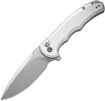 Civivi Praxis Button Lock Silver - CIVC18026E2