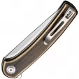 Civivi Mini Asticus Linerlock Brass CIVC19026B2
