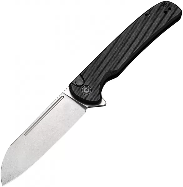 Civivi Chevalier Button Lock Black CIVC200221
