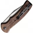 Civivi Cogent Button Lock Brown CIVC20038D6
