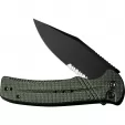 Civivi Cogent Button Lock Grn Micarta CIVC20038E4