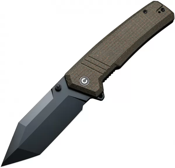 Civivi Bhaltair Linerlock Grn Burlap CIVC230243