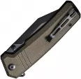 Civivi Bhaltair Linerlock Grn Burlap CIVC230243