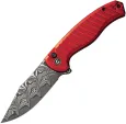 Civivi Stormhowl Button Lock Red - CIVC23040BDS1
