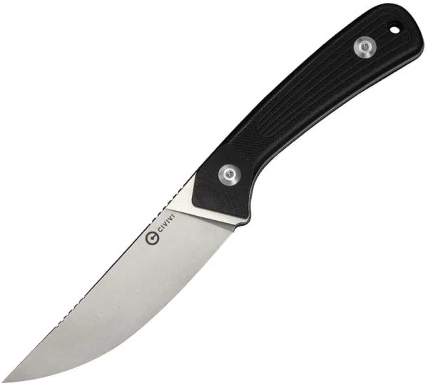 Civivi Carveth Fixed Blade Black CIVC250401