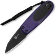 Civivi Purr Slip Joint Blk/Ppl - CIVC250543