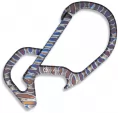 Civivi Click Carabiner Flame - CIVCA01B