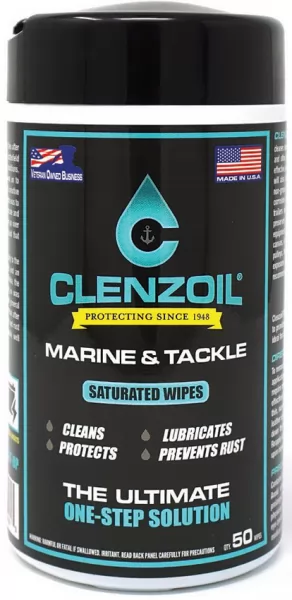 Clenzoil Marine-Tackle Saturated Wipes CL2373