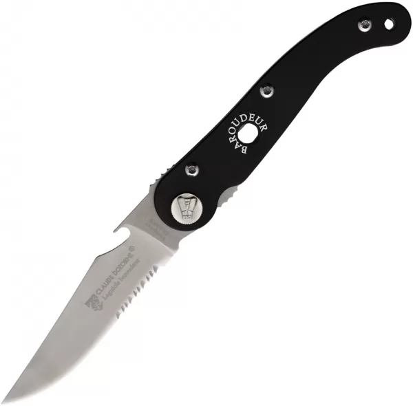 Laguiole Claude Dozorme Baroudeur Linerlock Black CLD11017153