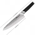 Coolhand Chefs Knife Ebony Handle CLH7198CE