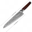 Coolhand Chef Knife Cocobolo Wood CLH7199DCB