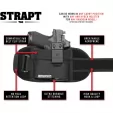 Clip & Carry Strapt-Tac Holster XS-M CLP0095