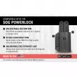 Clip & Carry SOG Powerlock Sheath CLP080