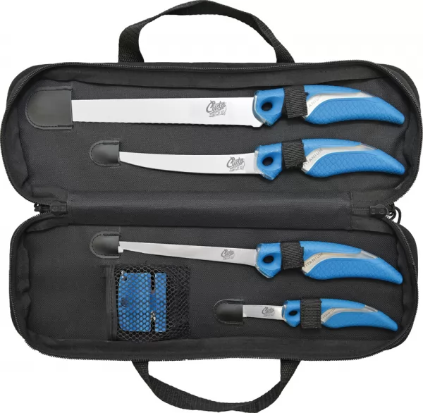 Camillus Cuda 6pc Knife-Sharpener Set knives CM18133