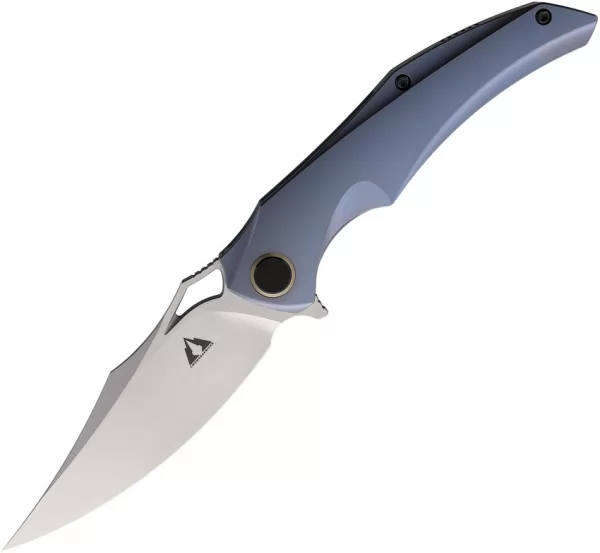 CMB Made Knives Prowler Framelock Blue Ti CMB02W