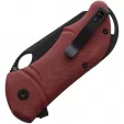 CMB Made Knives Hippo Linerlock D2 Red CMB05R